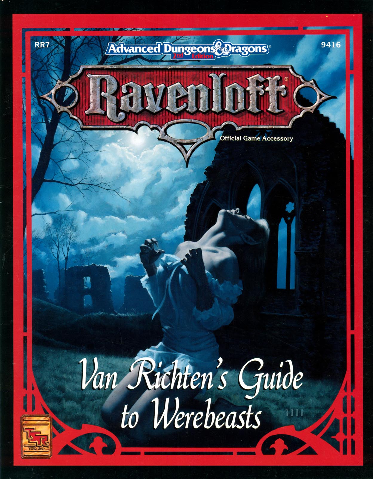 RR7 Van Richten's Guide to WerebeastsCover art